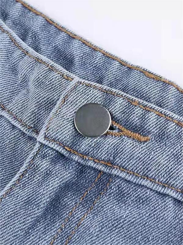 Star Patch Flare Jeans