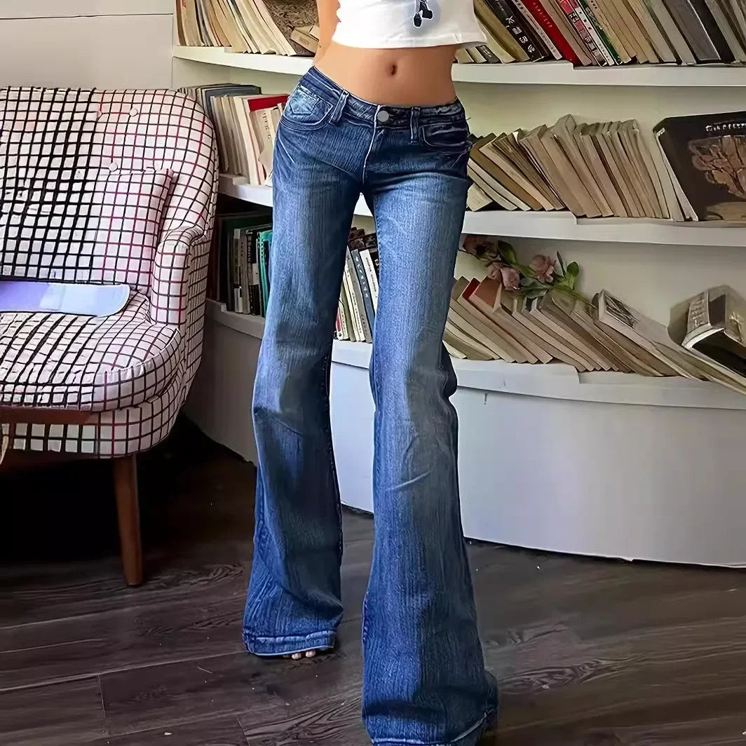 High Waist Flare Denim Jeans