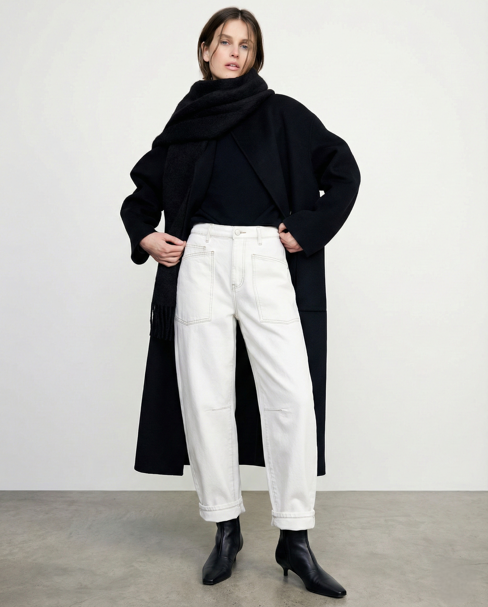 The Camden Structured Barrel Jean