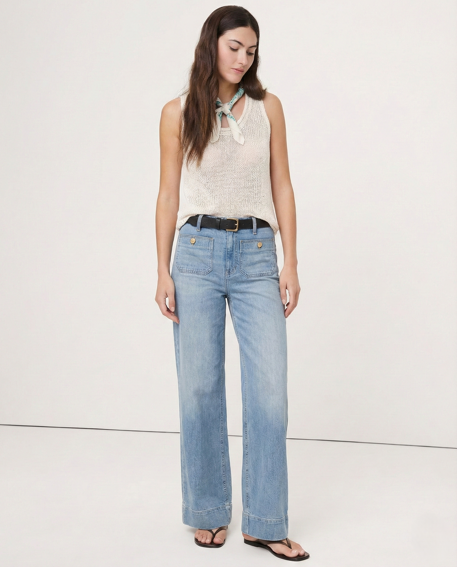 The Icon Classic Wide-Leg Jean