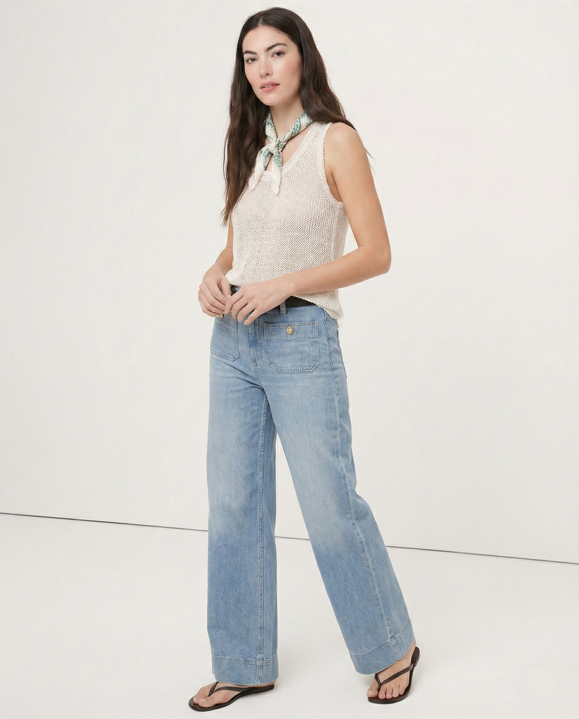 The Icon Classic Wide-Leg Jean