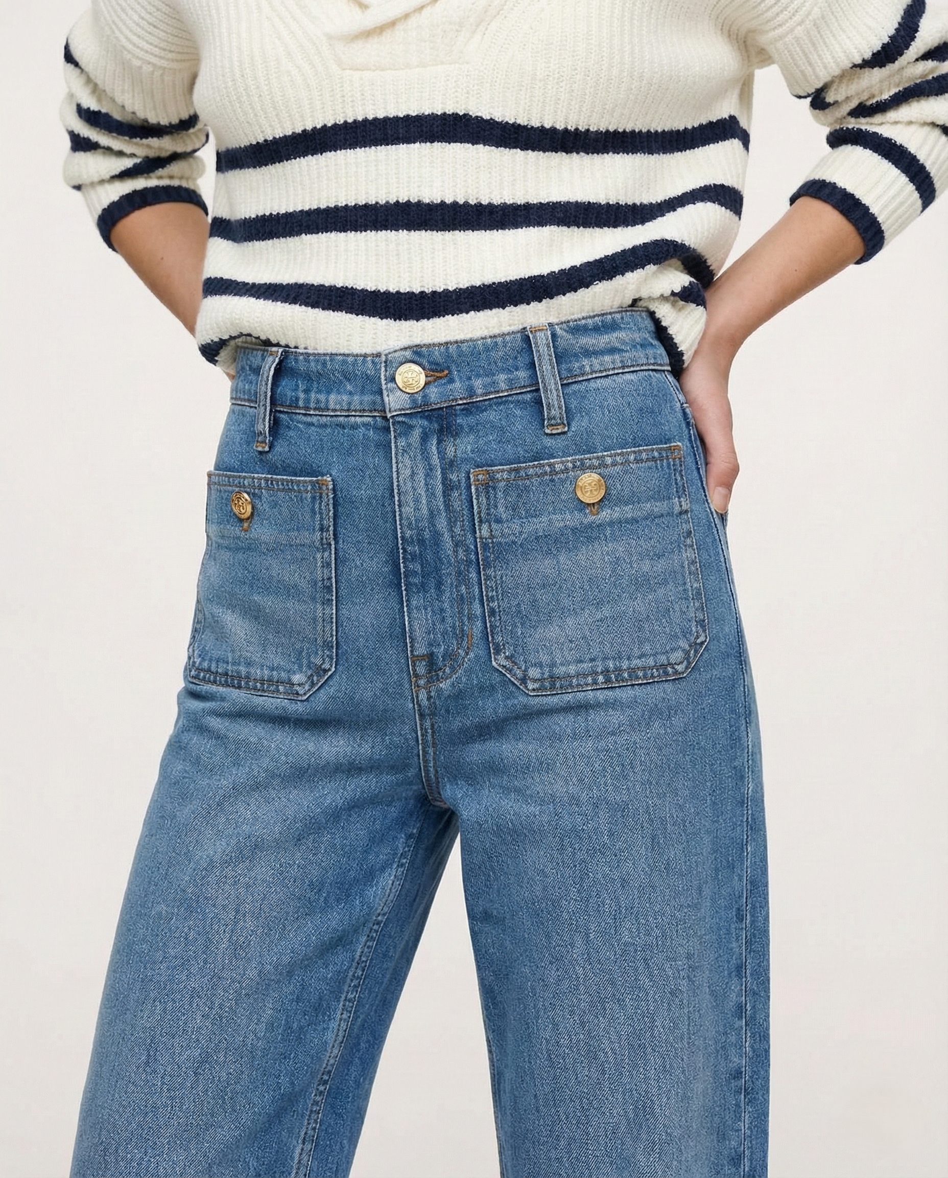 The Icon Classic Wide-Leg Jean
