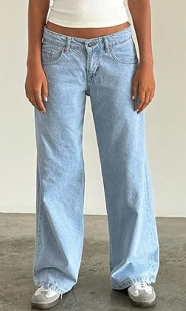 Mila Low Waist Stretch Denim Jeans