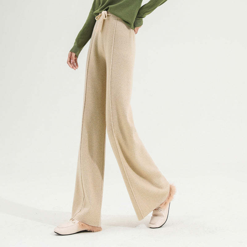 Classic Ladies Wool Trousers