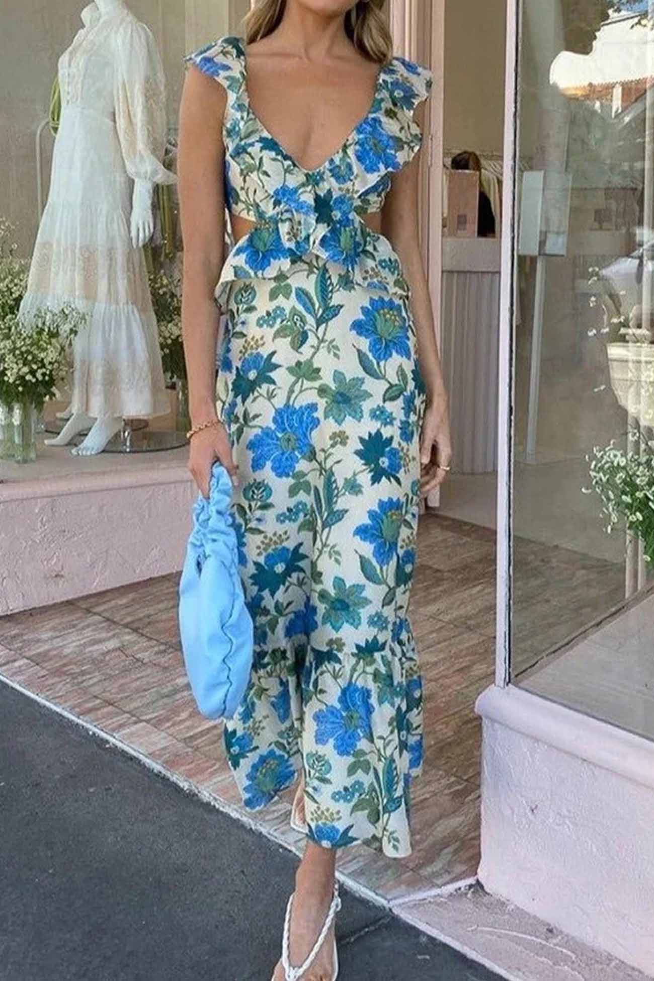 Amara Elegant Summer Maxi Dress