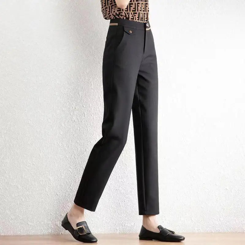 Verona Straight-Leg Trousers