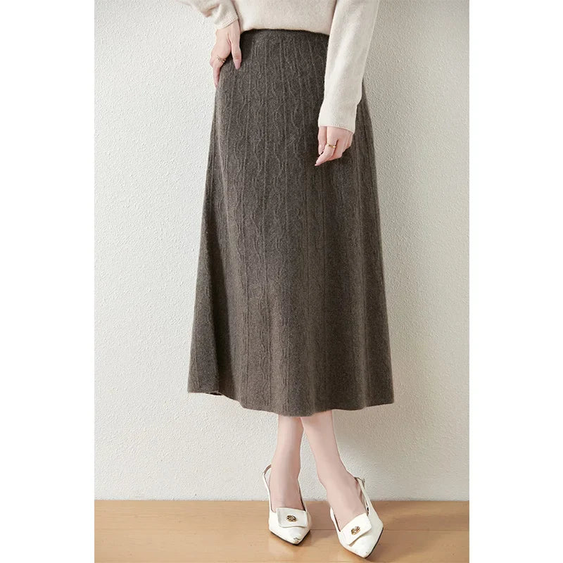 Elowen Merino Knit Skirt