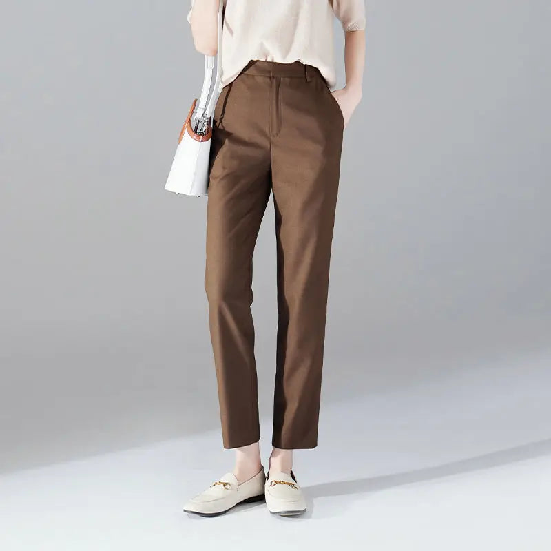 Castello High-Waist Trousers