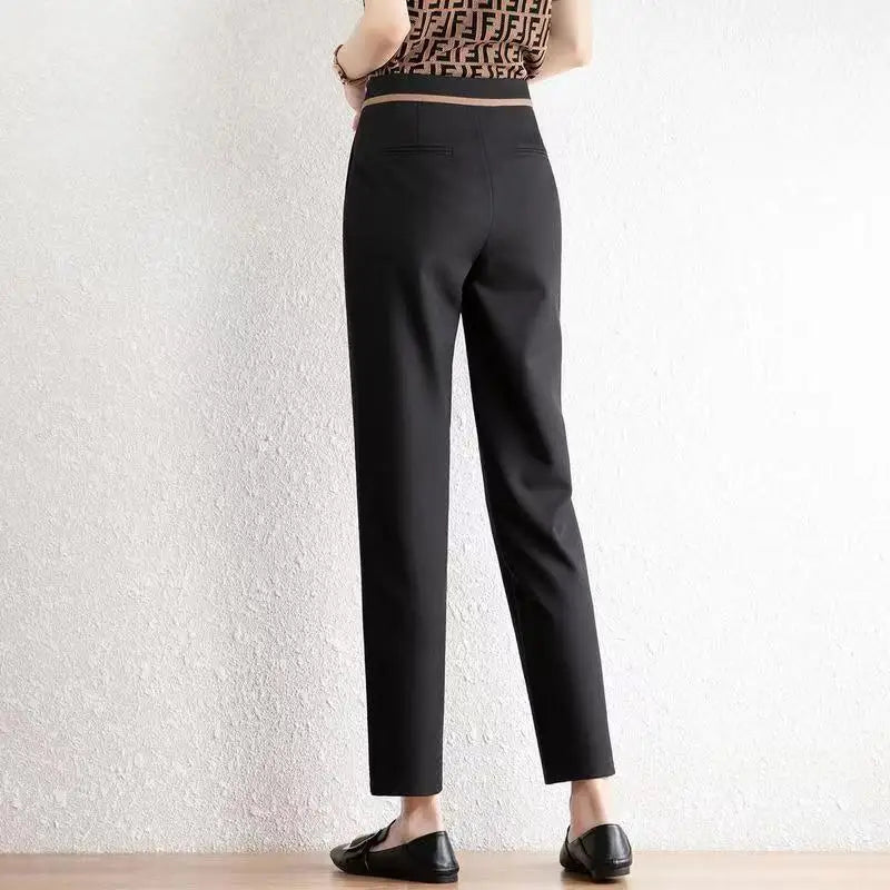 Verona Straight-Leg Trousers