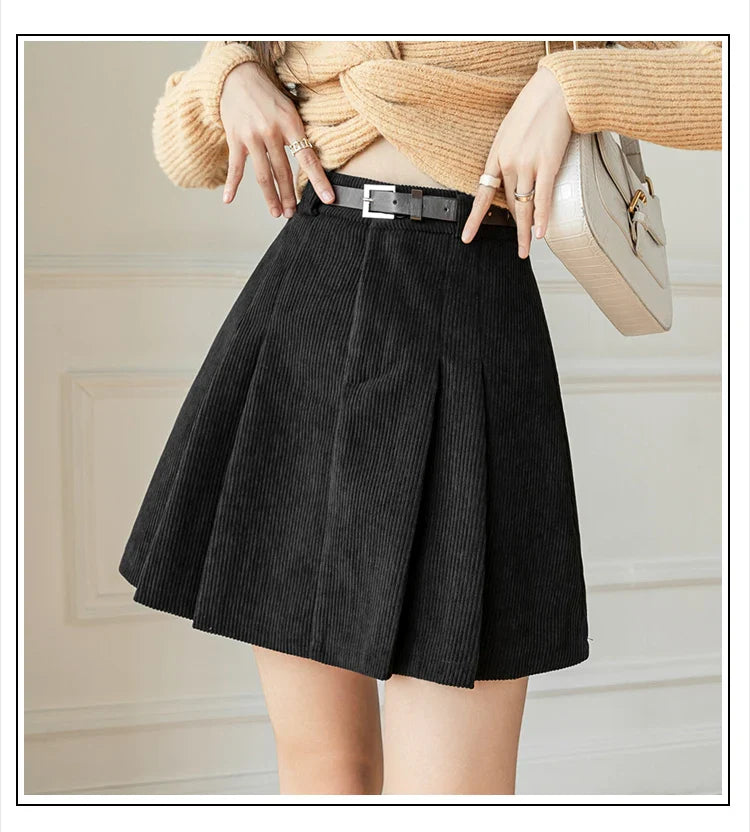Diana Corduroy Mini Skirt