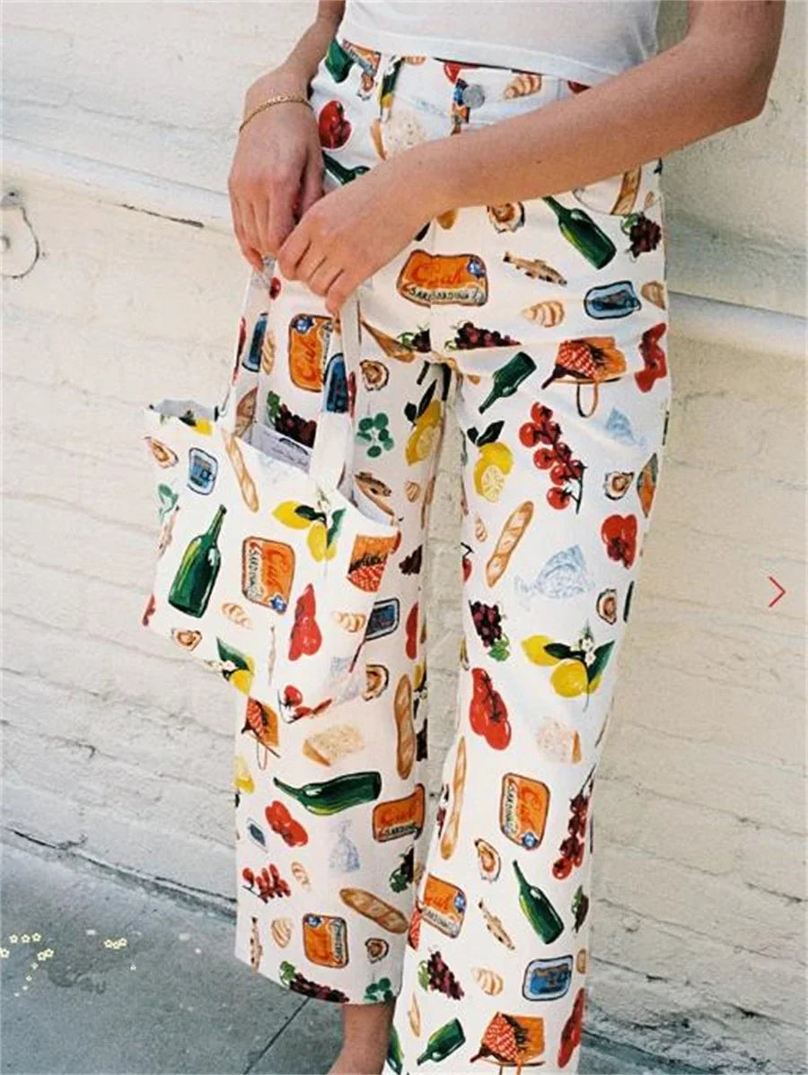 Capri Market Straight-Leg Jean