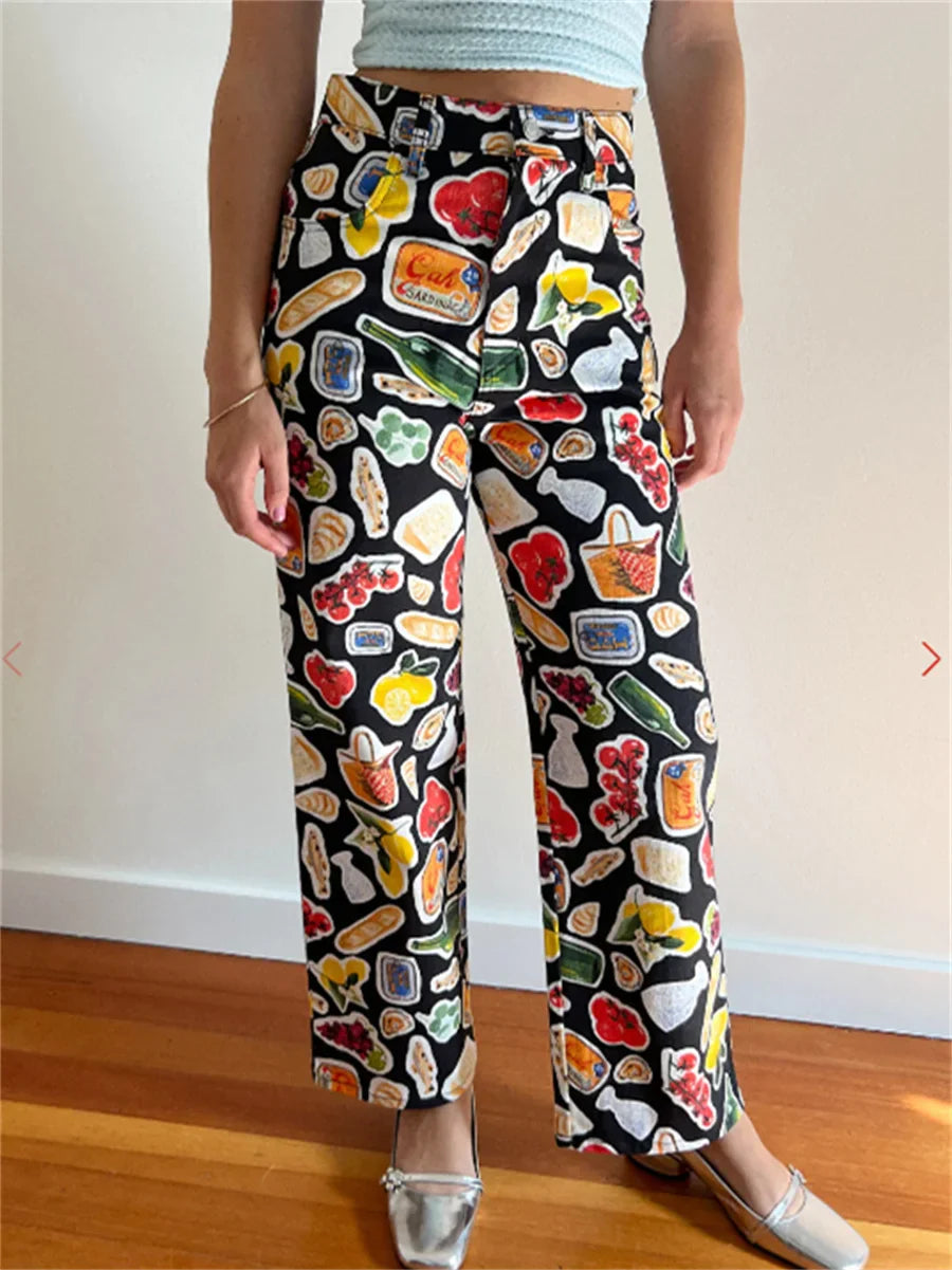 Capri Market Straight-Leg Jean