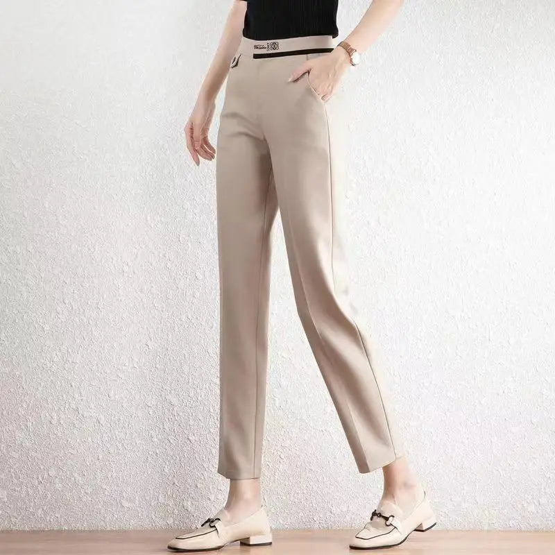 Verona Straight-Leg Trousers