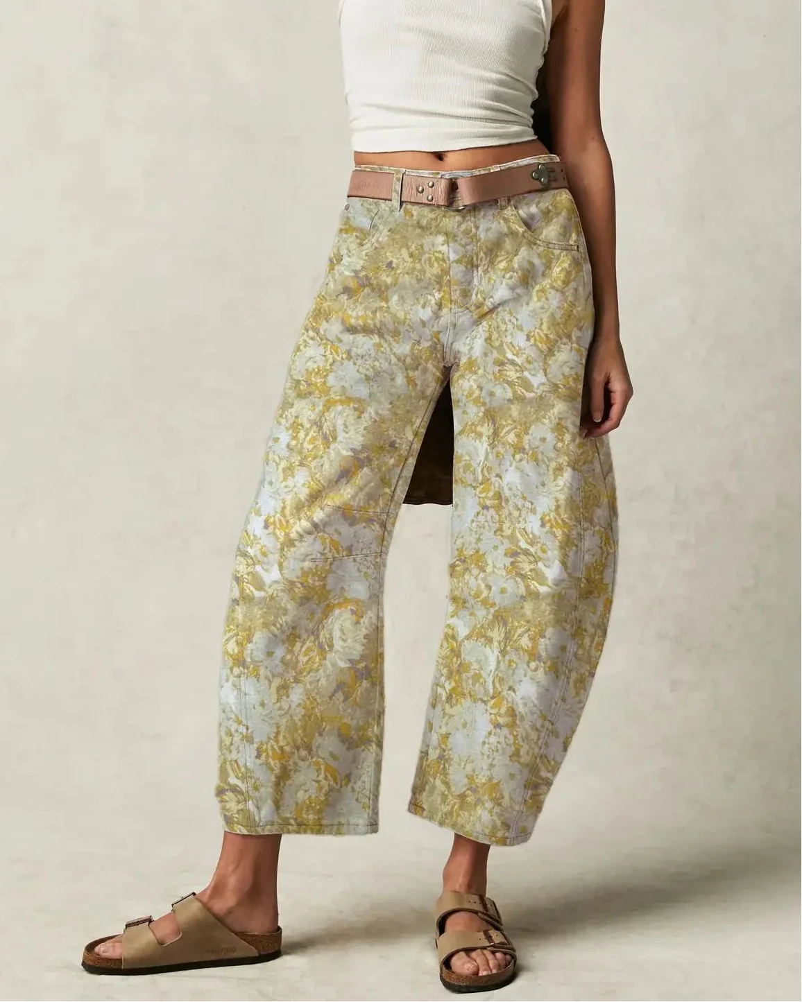 Florence Cotton Tapestry Jean
