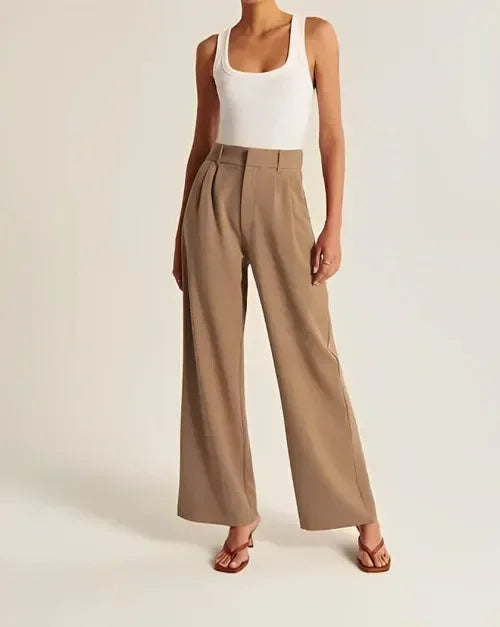 Milano Tailored Wide-Leg Trousers