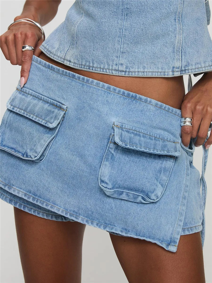 Dakota Pocket Mini Skirt