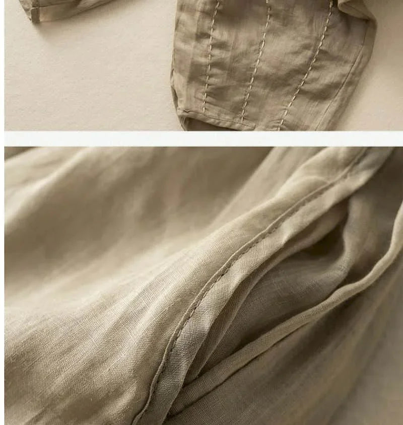 Fleurine Linen Pants