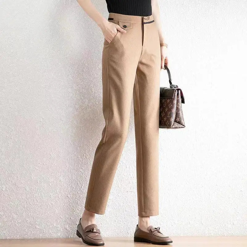 Verona Straight-Leg Trousers