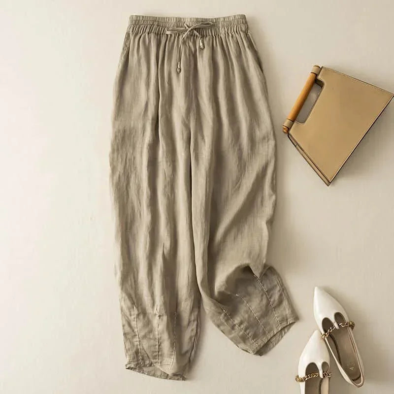 Fleurine Linen Pants