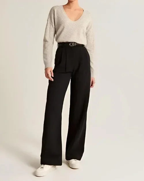 Milano Tailored Wide-Leg Trousers