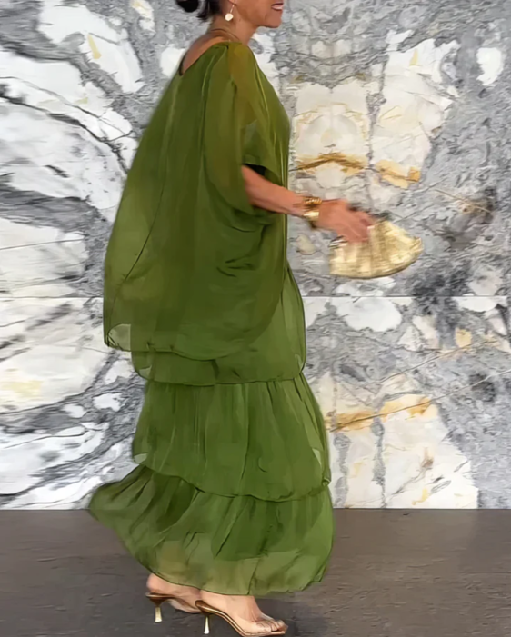 Kali Elegant Long Flowing Dress