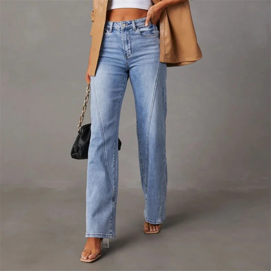 Vanda Wide-Leg High-Waisted Jeans