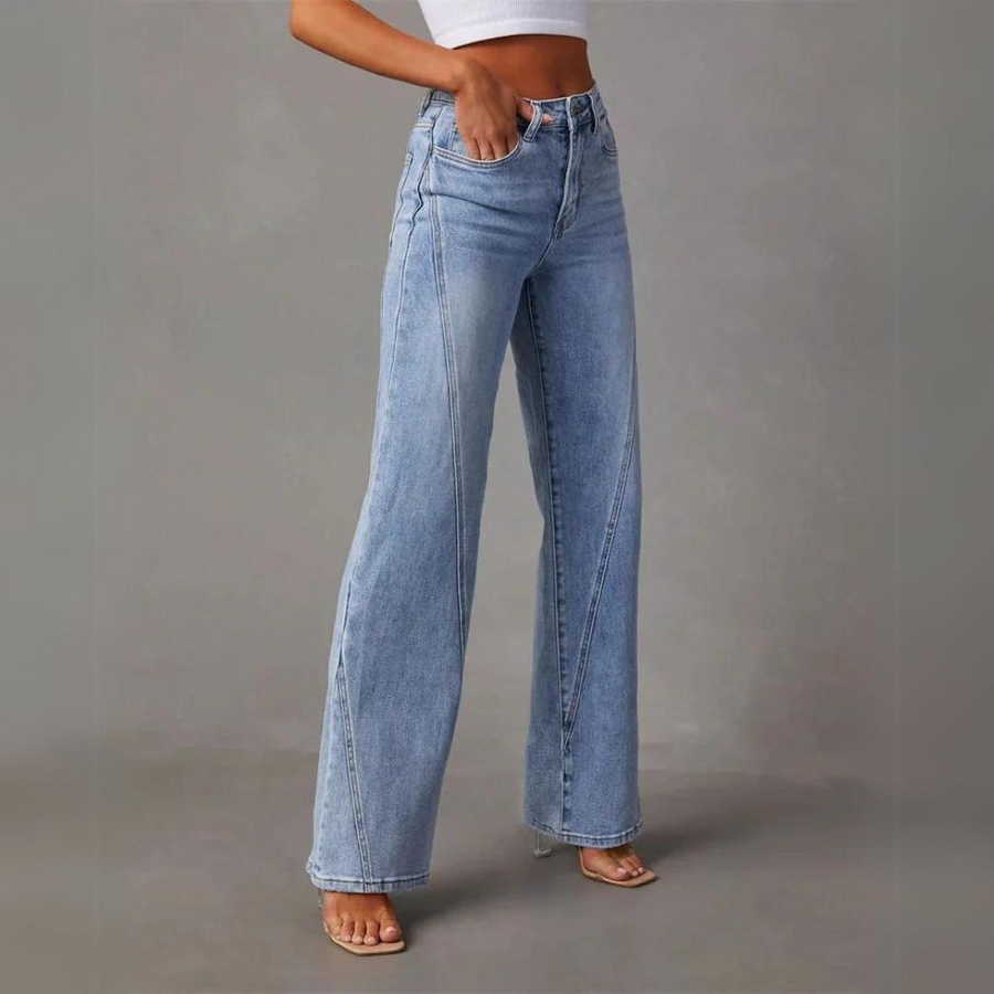 Vanda Wide-Leg High-Waisted Jeans