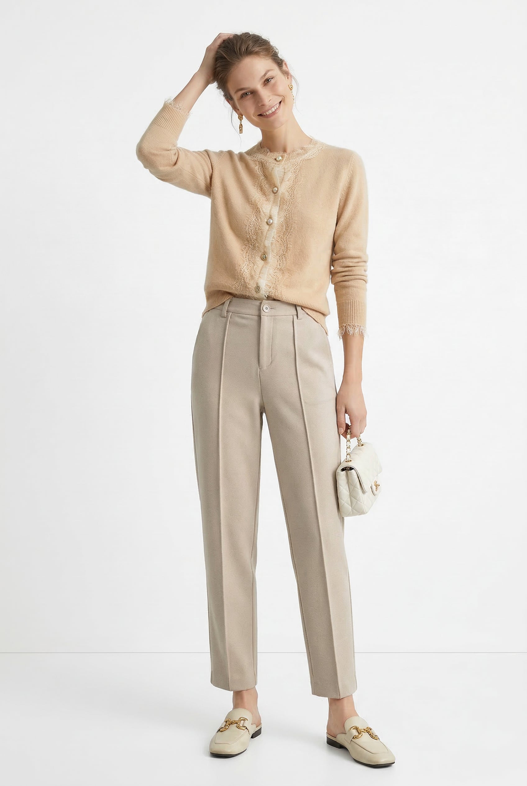 Nordic Grace Woolen Trousers