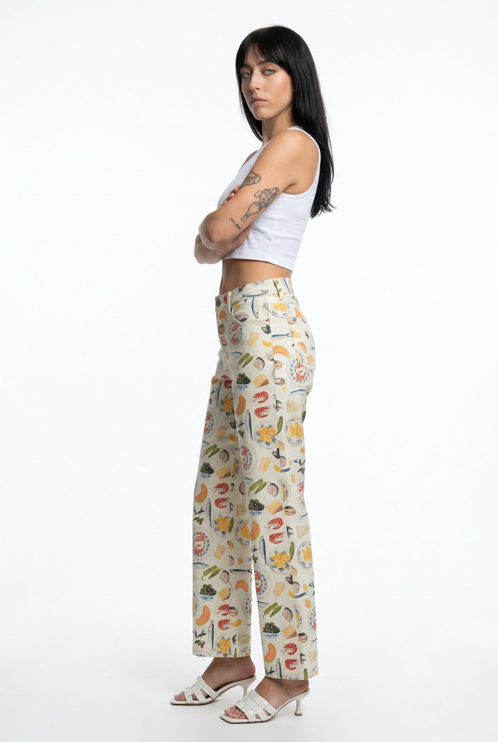 Capri Market Straight-Leg Jean