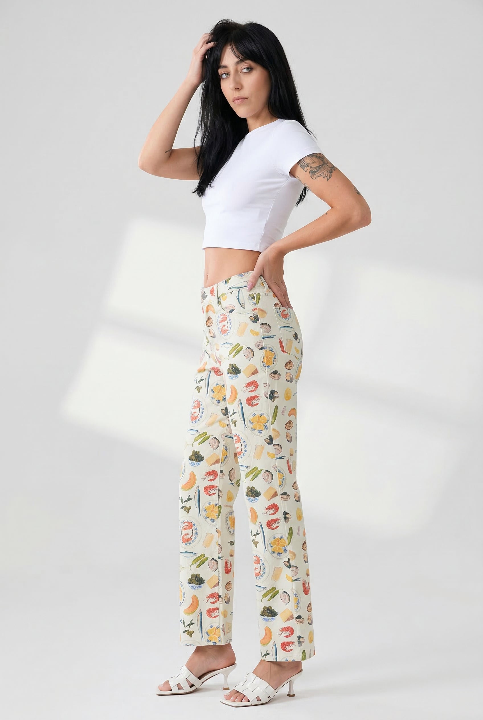 Capri Market Straight-Leg Jean