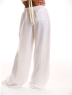 Solara Linen Drawstring Trousers
